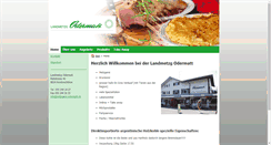Desktop Screenshot of metzgerei-odermatt.ch